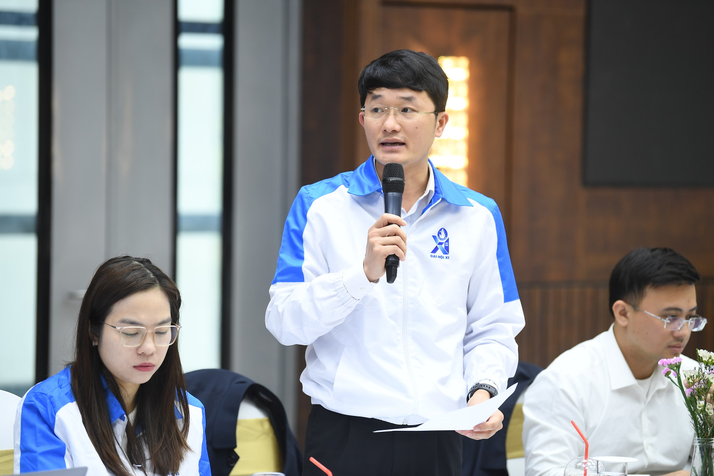 Anh Trần Linh - Phó Bí thư Tỉnh Đoàn, Chủ tịch Hội SVVN tỉnh Nghệ An.