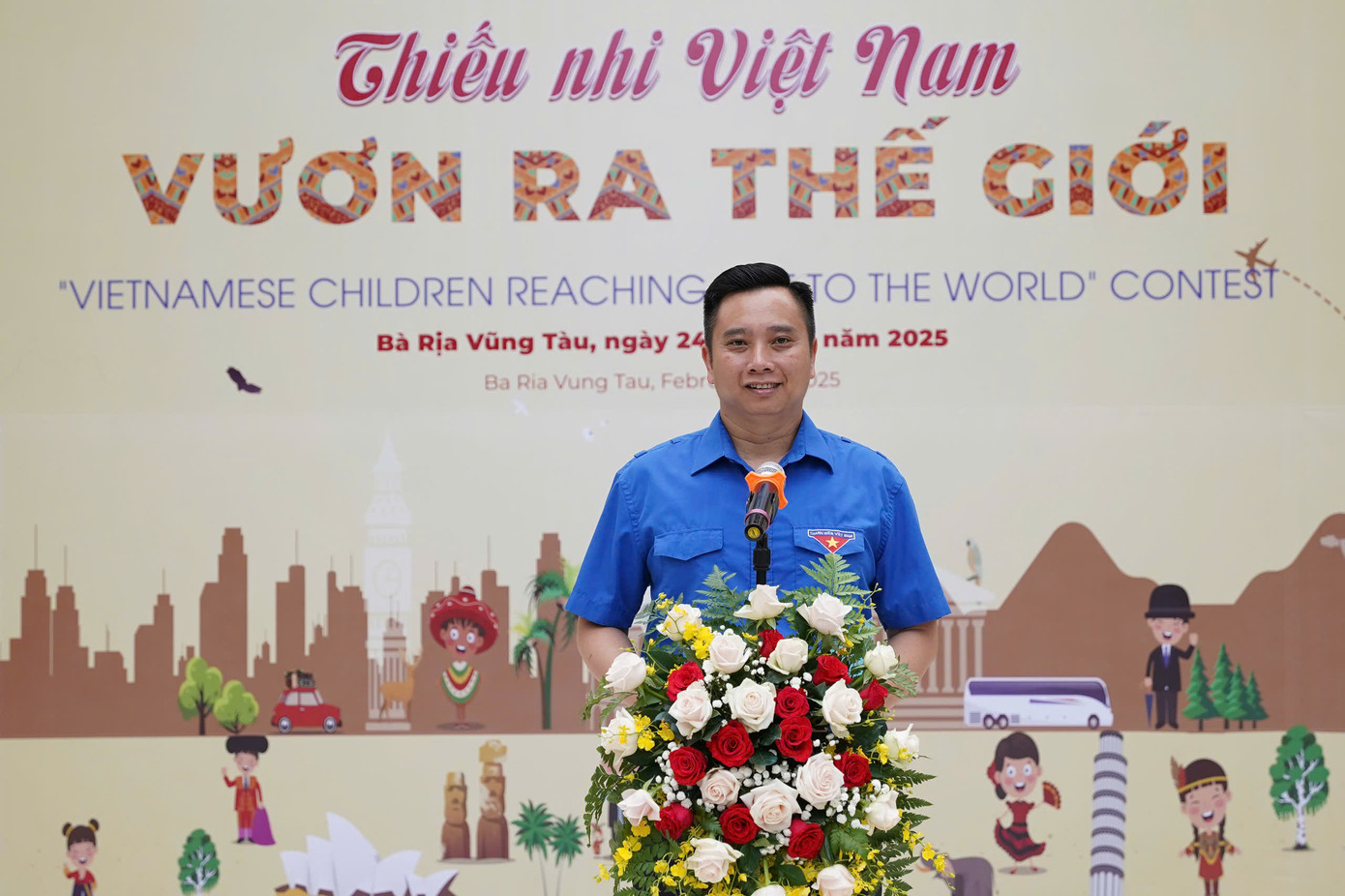 Anh Lê Anh Quân - Phó Chủ tịch Hội đồng Đội Trung ương, Chủ tịch Hội đồng Huấn luyện Trung ương phát biểu tại chương trình. Anh Lê Anh Quân - Phó Chủ tịch Hội đồng Đội Trung ương, Chủ tịch Hội đồng Huấn luyện Trung ương phát biểu tại chương trình.