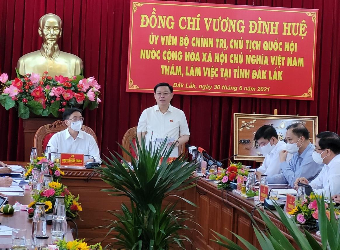 Chủ tịch Quốc hội Vương Đình Huệ