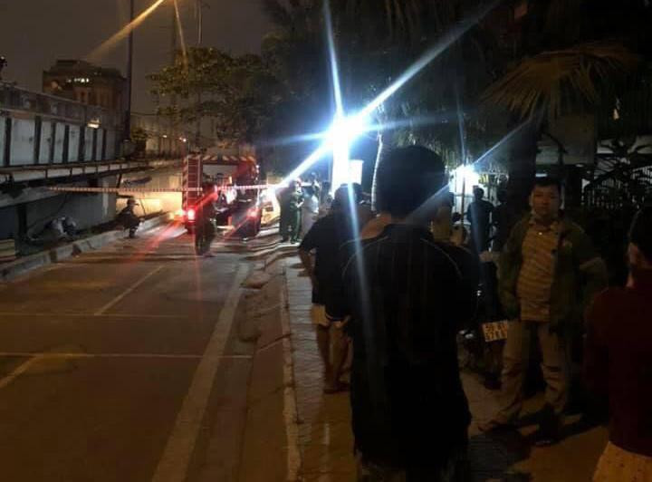 Khu vực xảy ra vụ hỏa hoạn.