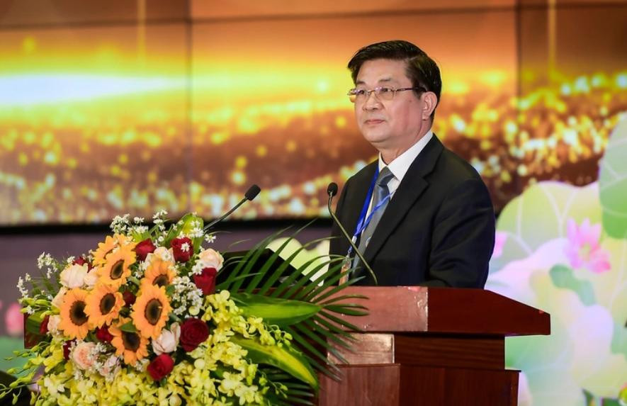 Ông Đỗ Ngọc Thịnh - Chủ tịch Liên đoàn Luật sư Việt Nam nhiệm kỳ II, tái đắc cử chức Chủ tịch Liên đoàn Luật sư Việt Nam nhiệm kỳ III. Ảnh: Dân Trí