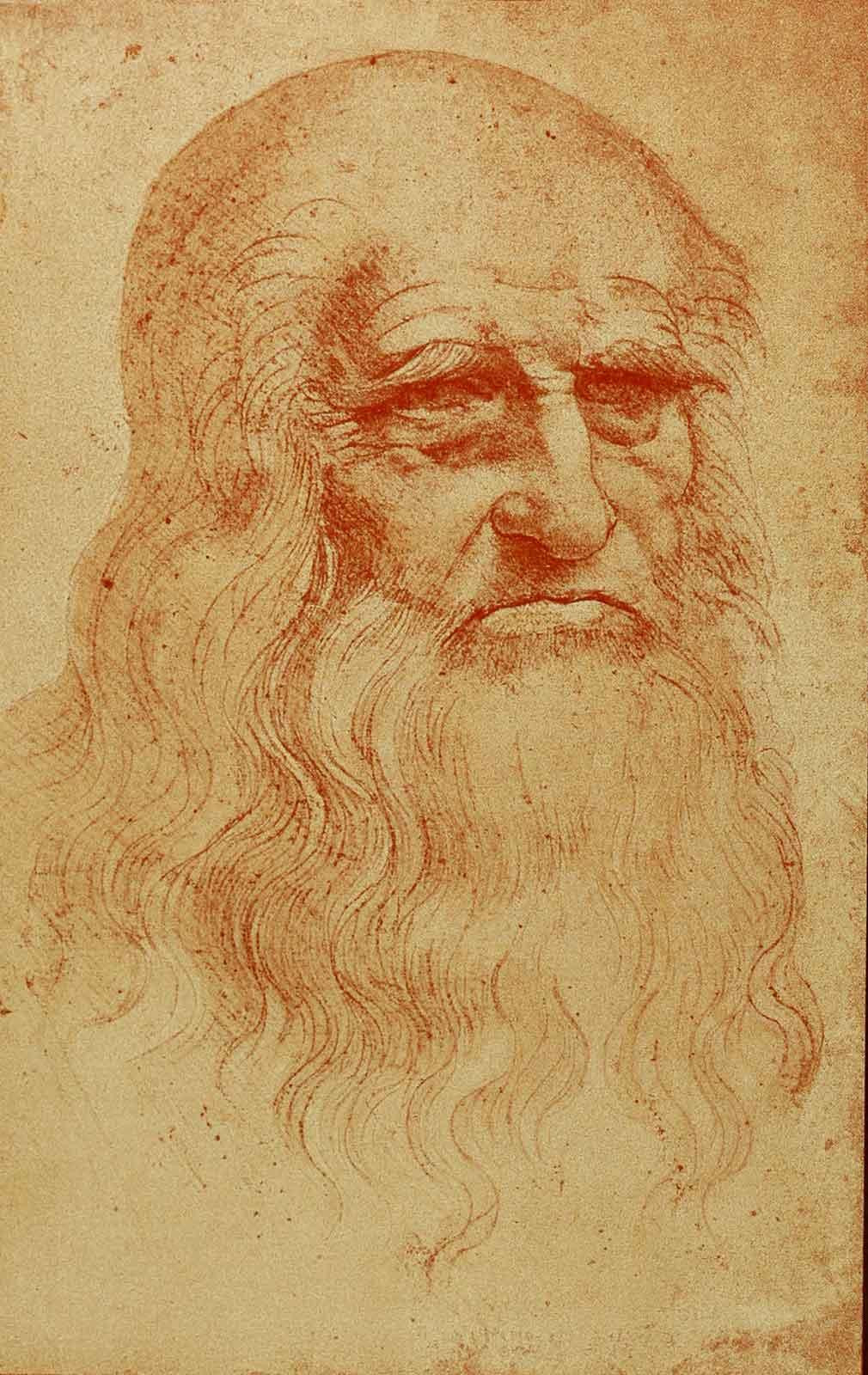 Tự họa Leonardo Da Vinci