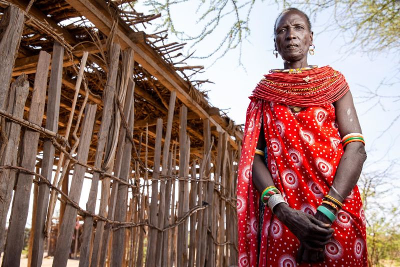 Phụ nữ Umoja làm chủ vận mệnh của mình. Ảnh: Paul Ninson. Phụ nữ Umoja làm chủ vận mệnh của mình. Ảnh: Paul Ninson.