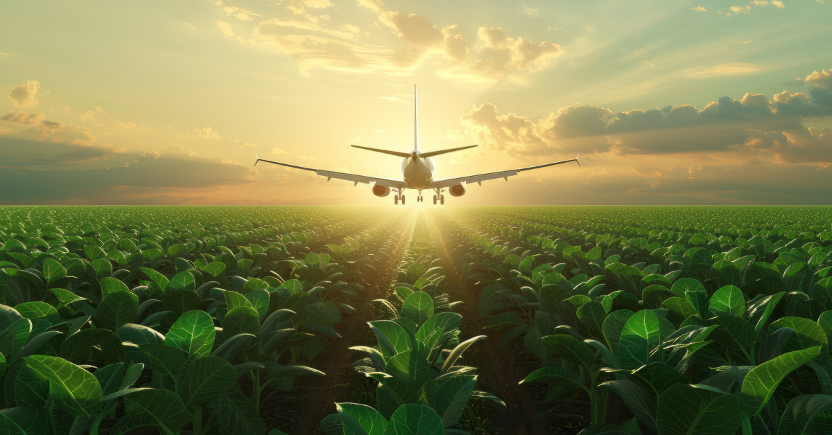 Máy bay thương mại sử dụng nhiên liệu sinh học. Ảnh: iStock.