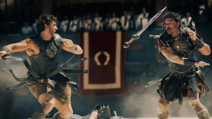 Một cảnh trong phim “Gladiator II” (Võ sĩ giác đấu 2). Ảnh: Paramount Pictures.