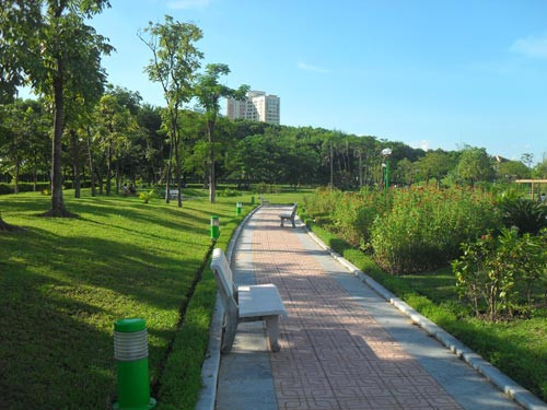 Ghế đá bỏ không 