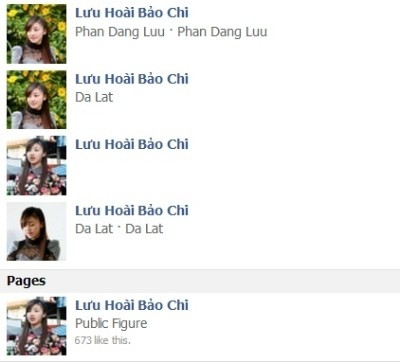 Rất nhiều tài khoản mạng xã hội, fanpage của 