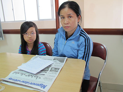 Vợ và con anh Thọ trong nỗi đau tột cùng