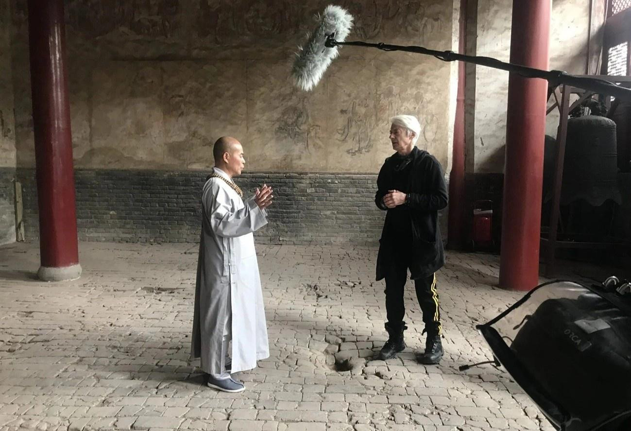 Searching for Kung Fu ghi lại những cảnh tập võ của Laurence Brahm cùng các võ sư nổi tiếng. Ảnh: South China Morning Post.