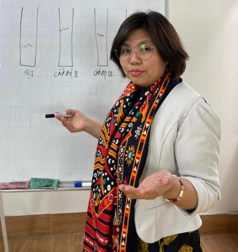 Chuyên gia tâm lý Hồng Hương. (Ảnh: Trí Thành)