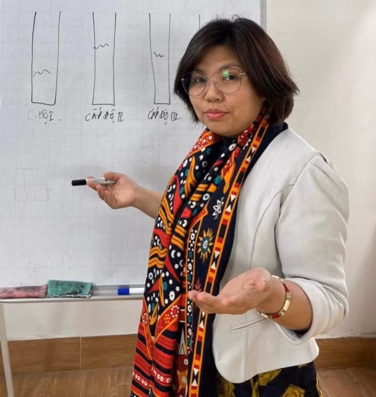 Chuyên gia tâm lý Hồng Hương. (Ảnh: Trí Thành)