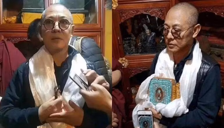 Lý Liên Kiệt già nua và ốm yếu trong những năm gần đây (Ảnh: Sohu).