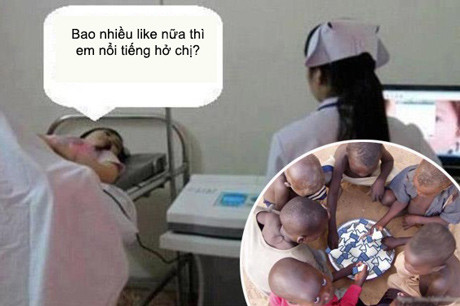 Ảnh chế của cư dân mạng về nạn háo danh của giới trẻ