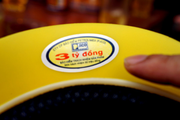 Tem nhận biết mũ bảo hiểm xịn