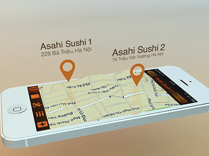 Ứng dụng thông minh của Asahi tích hợp nhiều tính năng tiện ích