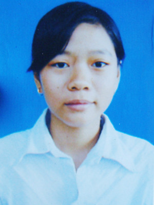 Ảnh thẻ học sinh của Hạnh trước khi gặp nạn