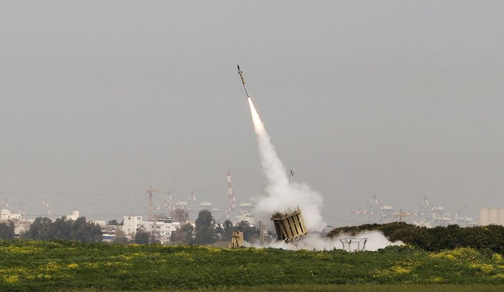 Một tên lửa tại Isreal