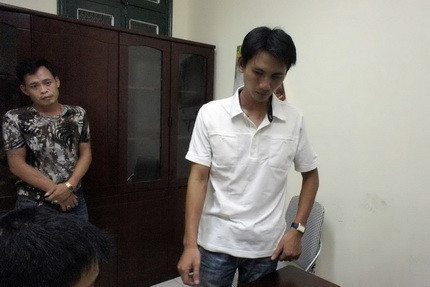 Trương Mạnh Hà tại cơ quan CSĐT Coogn an Thành phố Hà Nội. Ảnh: VTC 