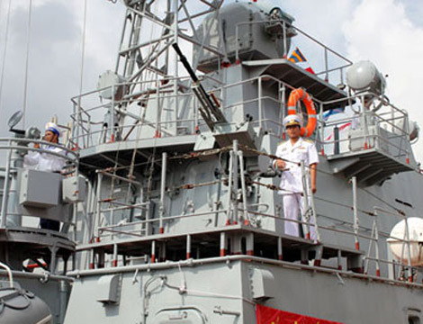 Nhiều tàu chiến của Việt Nam, kể cả các tàu hiện đại đều được trang bị bổ sung thêm súng máy phòng không tầm thấp 14,5mm