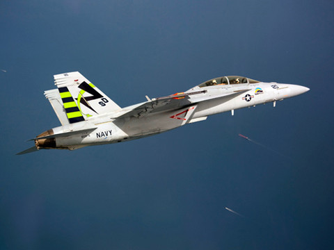 Máy bay chiến đấu F18 Super Hornet. Ảnh: Newscientist