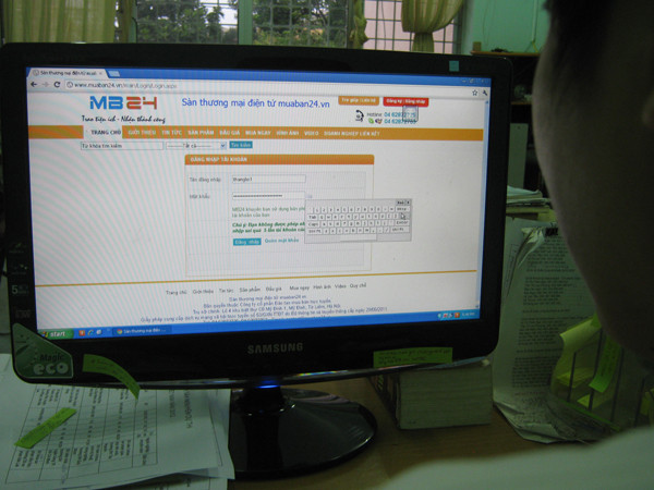 Mỗi gian hàng điện tử giá 5,2 triệu đồng