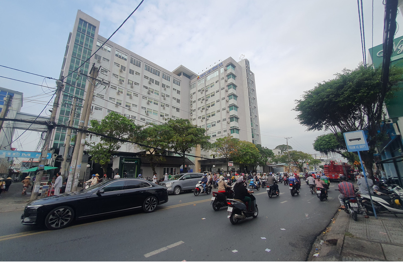 Bệnh viện Bình An - nơi thanh niên nghi ngáo đá được giải cứu thành công. Ảnh: Phương Vũ.