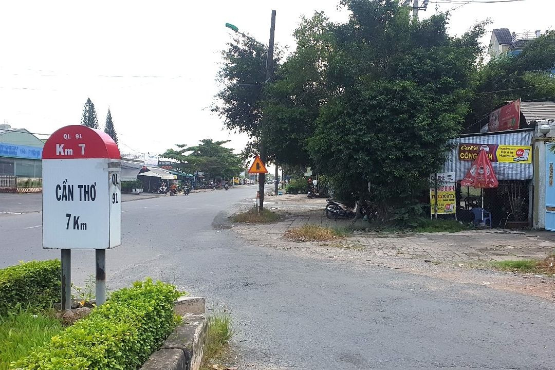 Quốc lộ 91 tại Km7 (quận Bình Thuỷ, TP. Cần Thơ).