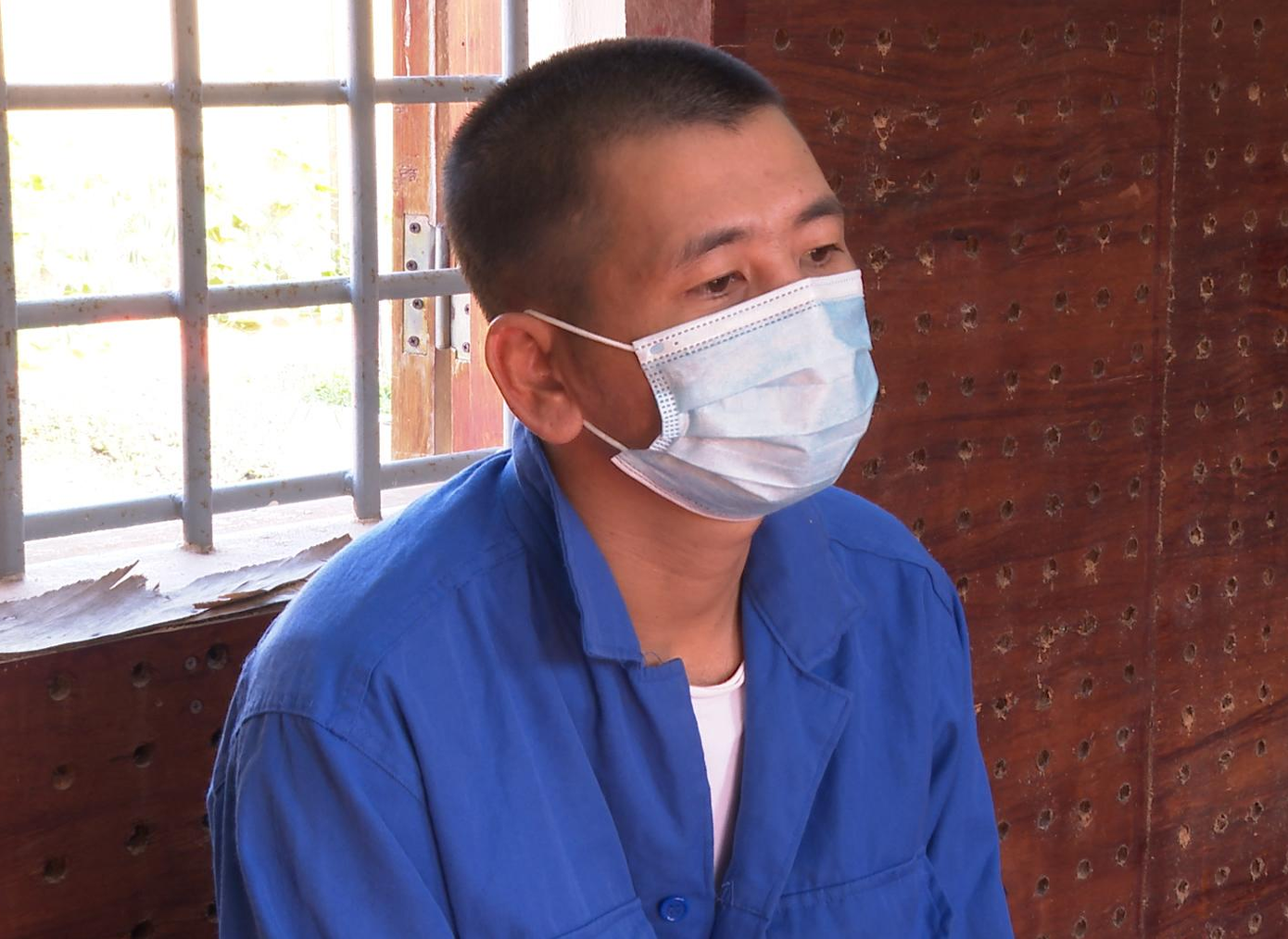 Bị can Nguyễn Minh Quân. Bị can Nguyễn Minh Quân.