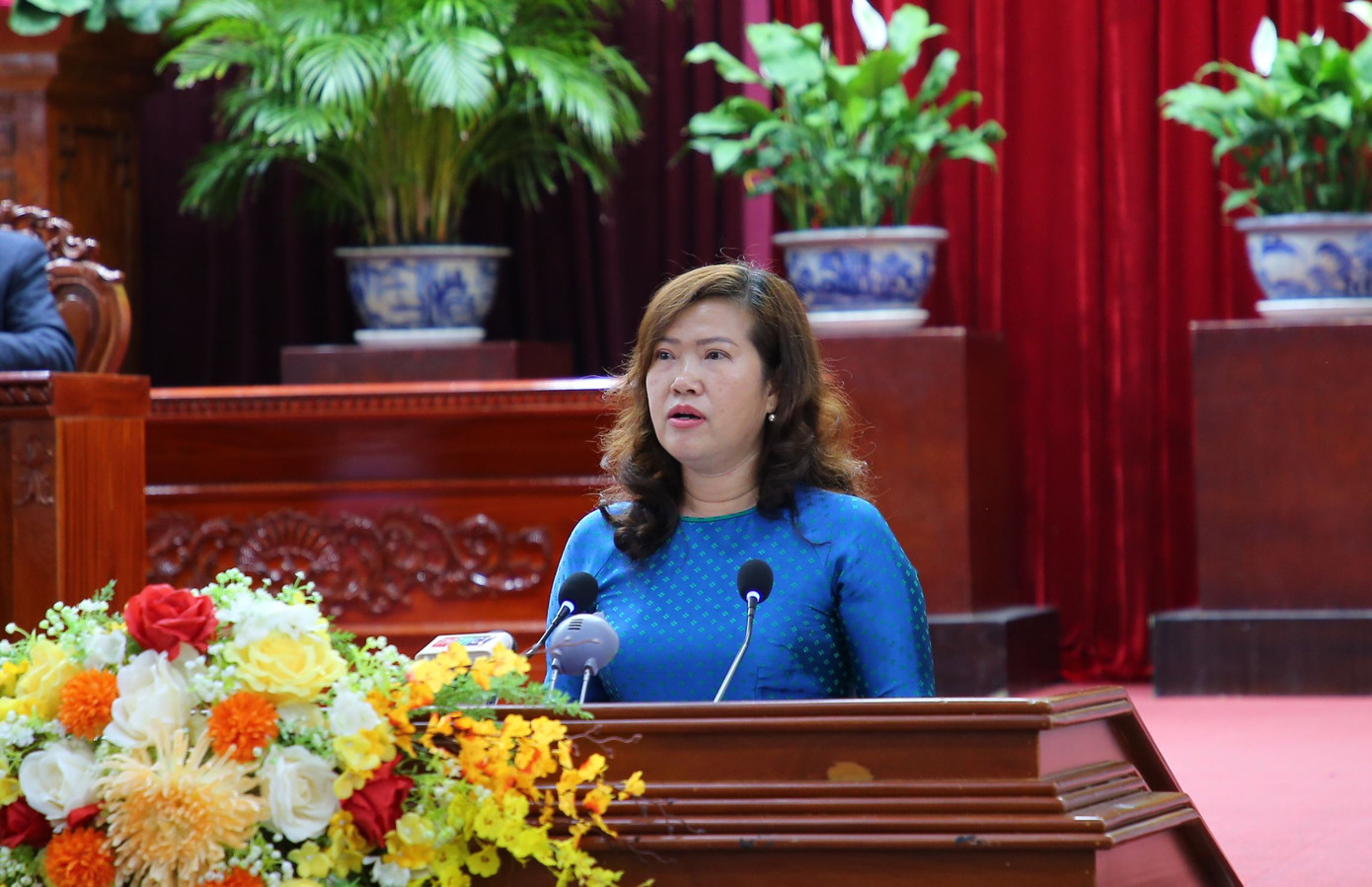 Tân Phó Chủ tịch UBND TP. Cần Thơ phát biểu. Ảnh: Nhật Huy.