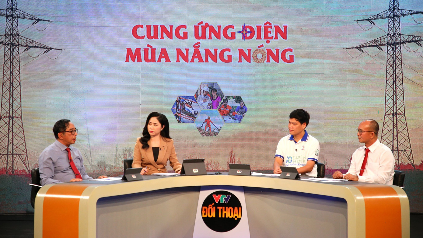 Quang cảnh buổi đối thoại cung ứng điện mùa nắng nóng. Quang cảnh buổi đối thoại cung ứng điện mùa nắng nóng.