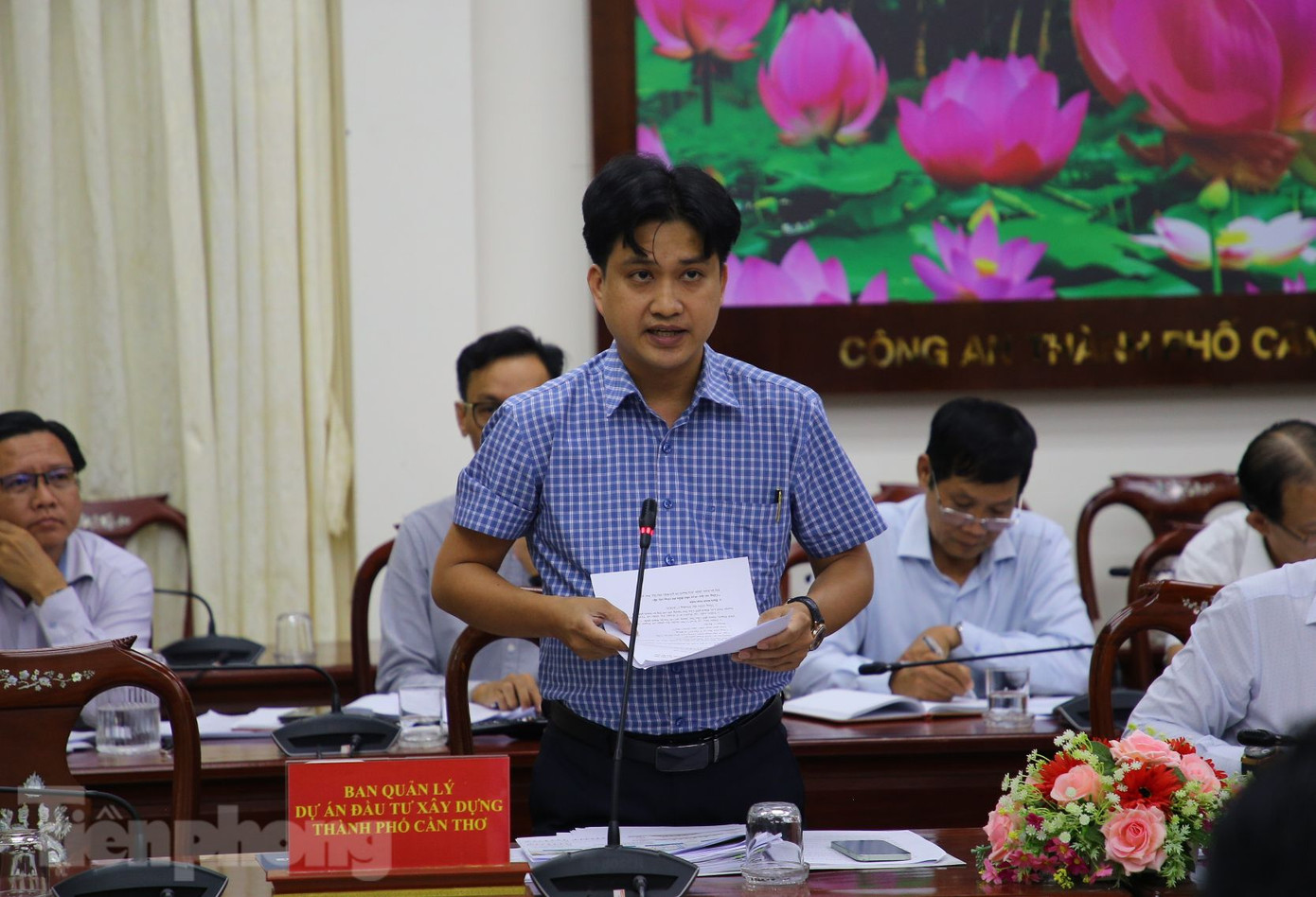 Ông Phan Minh Trí – Phó Giám đốc Ban QLDA Đầu tư Xây dựng TP. Cần Thơ. Ảnh: Nhật Huy. Ông Phan Minh Trí – Phó Giám đốc Ban QLDA Đầu tư Xây dựng TP. Cần Thơ. Ảnh: Nhật Huy.