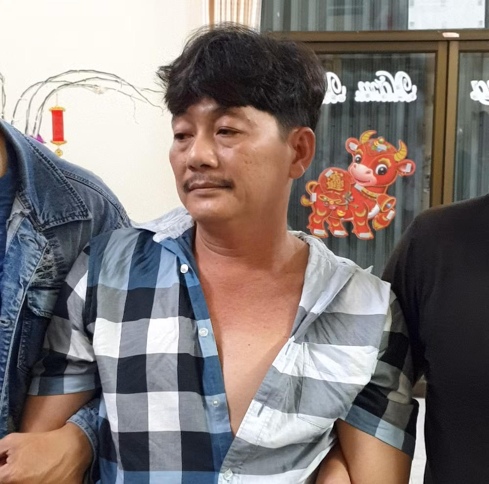 Bị can Trần Công Xuân.