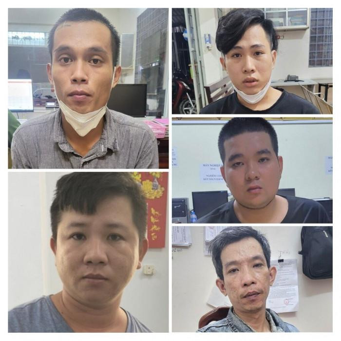5 người bị công an tạm giữ.