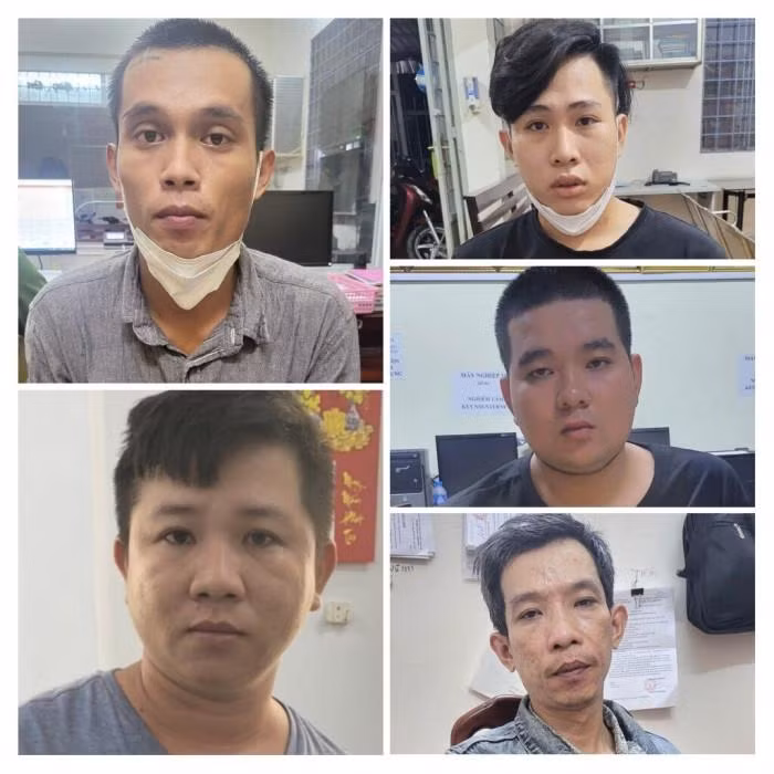 5 người bị công an tạm giữ. 5 người bị công an tạm giữ.