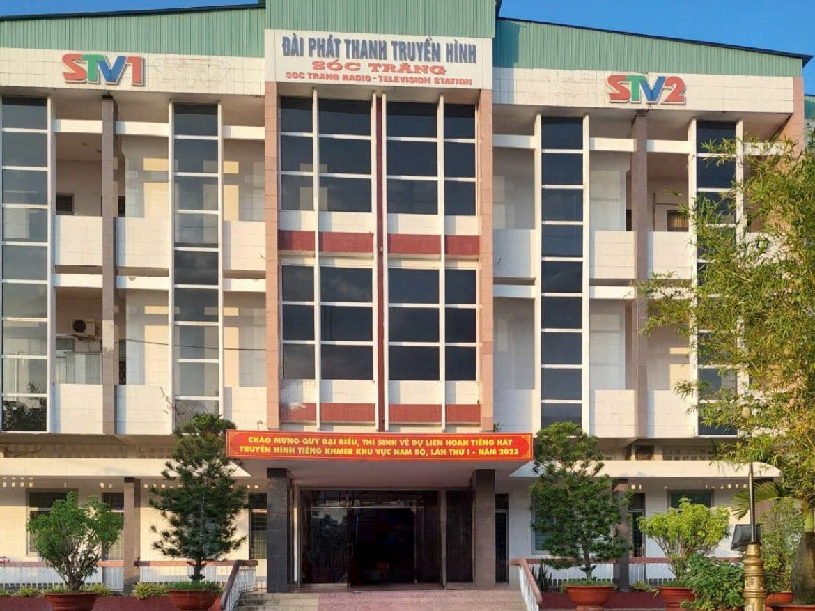 Đài Phát thanh Truyền hình tỉnh Sóc Trăng. Ảnh: P.V