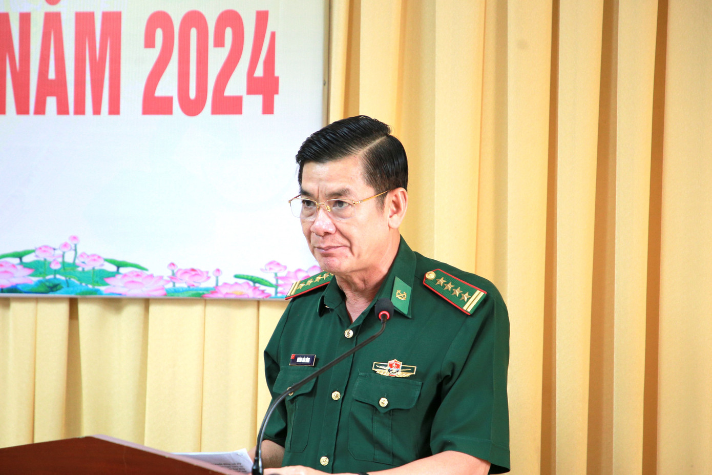 Đại tá Huỳnh Văn Đông, Chính ủy BĐBP tỉnh Kiên Giang.