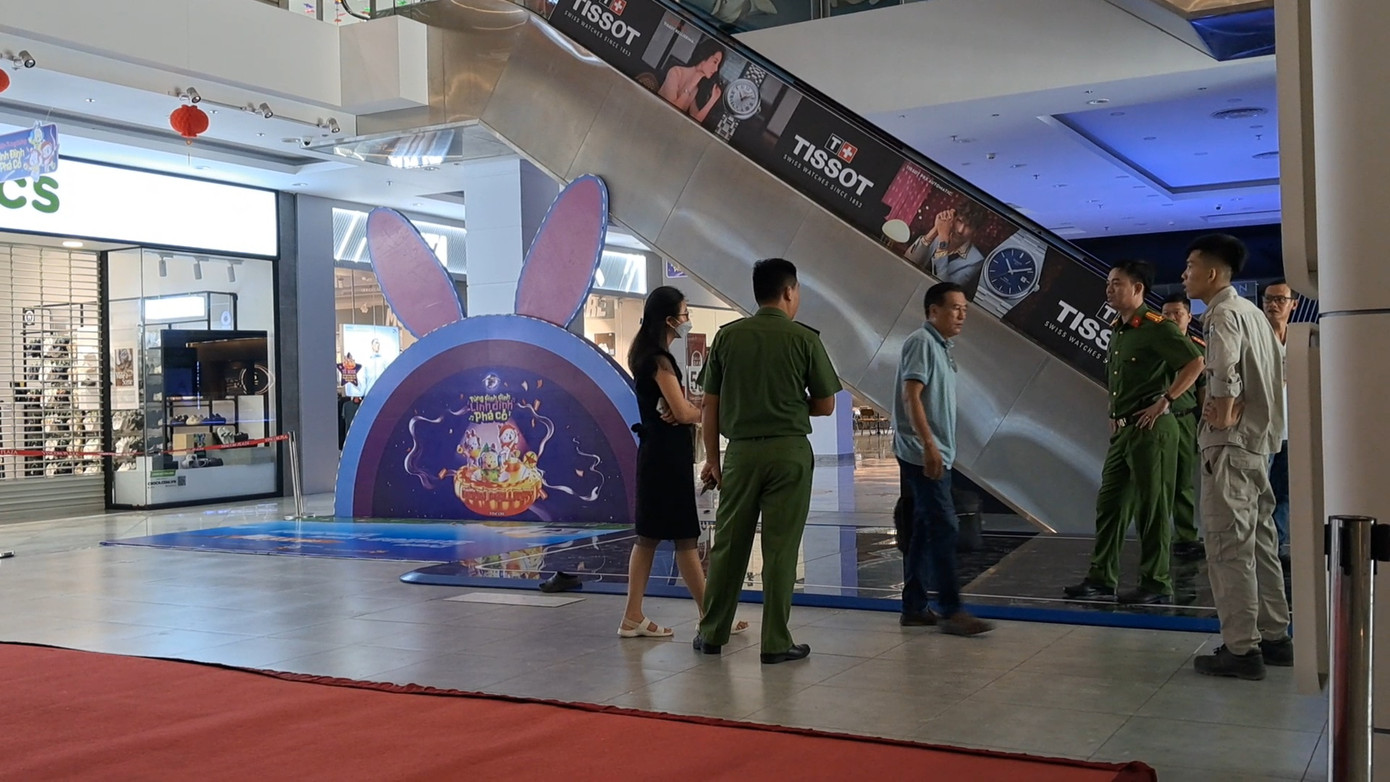 Hiện trường vụ việc. Ảnh: Thảo Vy Hiện trường vụ việc. Ảnh: Thảo Vy