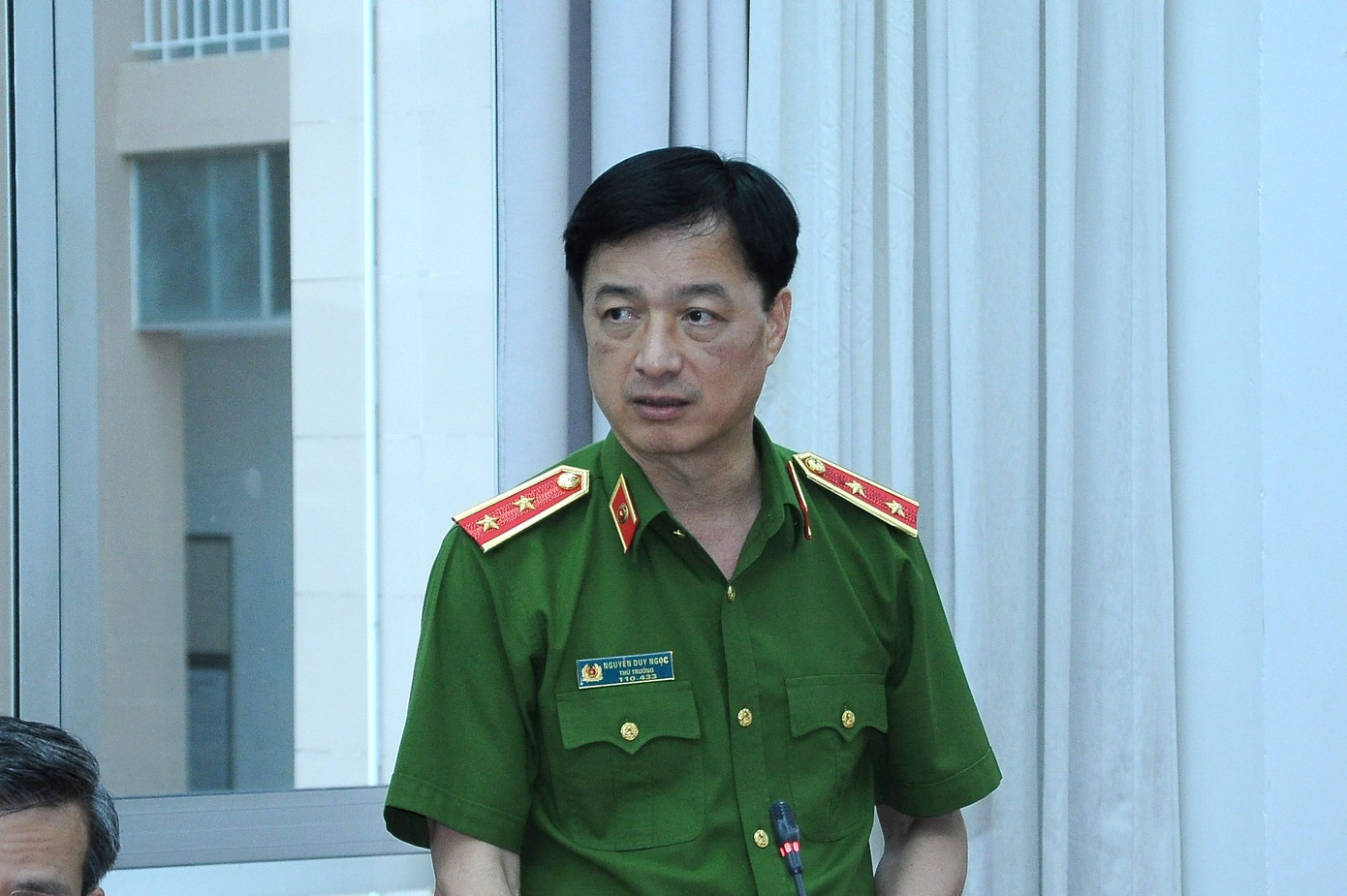 Trung tướng Nguyễn Duy Ngọc – Thứ trưởng Bộ Công an. Ảnh: CK.
