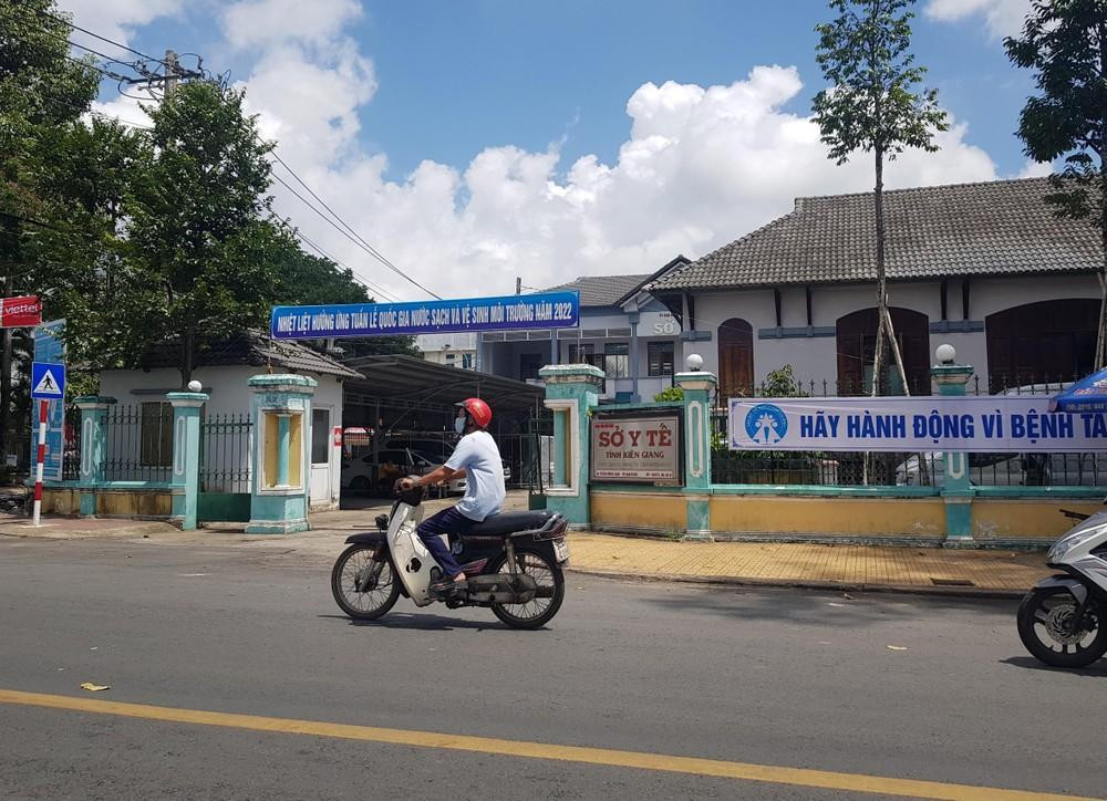 Sở Y tế Kiên Giang. Ảnh: Nhật Huy.