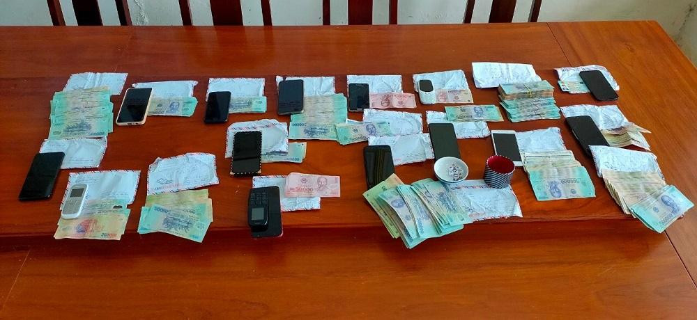 Tang vật công an thu giữ. Ảnh CA. Tang vật công an thu giữ. Ảnh CA.