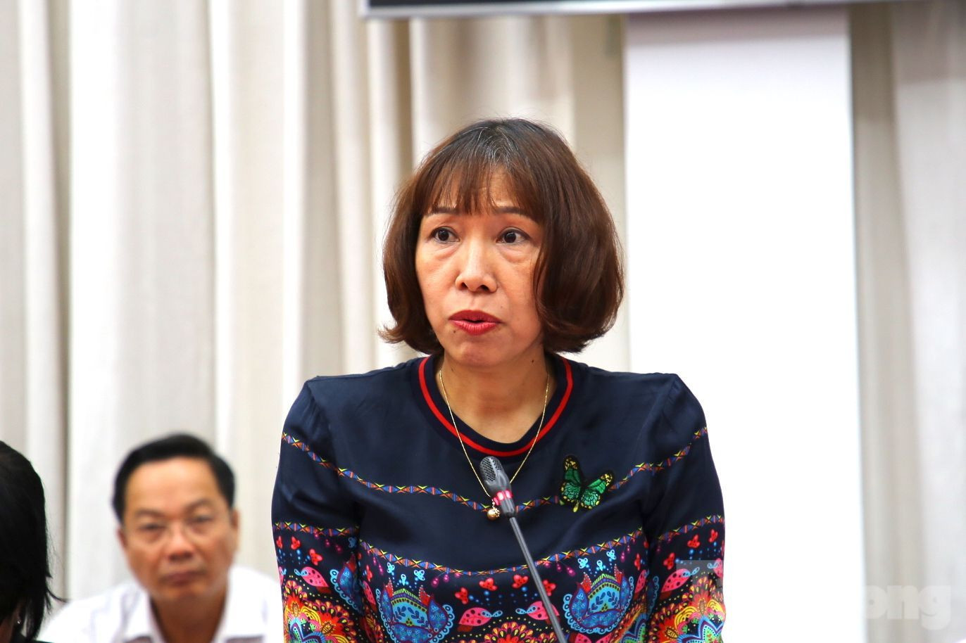 Bà Lê Thị Thuỳ Dung – Phó Giám đốc Sở Giáo dục và Đào tạo TP. Cần Thơ. Ảnh: Nhật Huy. Bà Lê Thị Thuỳ Dung – Phó Giám đốc Sở Giáo dục và Đào tạo TP. Cần Thơ. Ảnh: Nhật Huy.