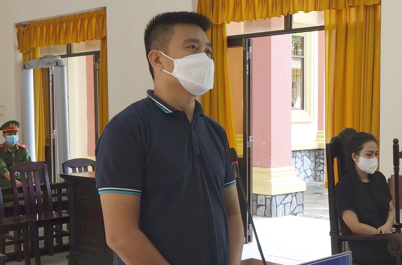 Bị cáo Phan Thanh Tú. Ảnh: Văn Vũ.