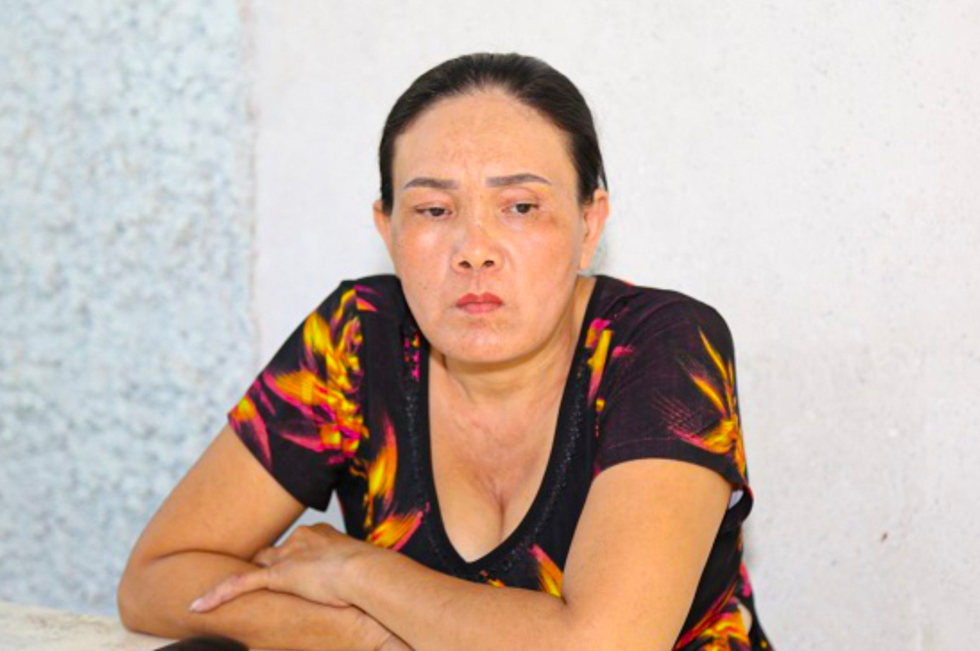 Bị can Lý Thị Mỹ Nga.