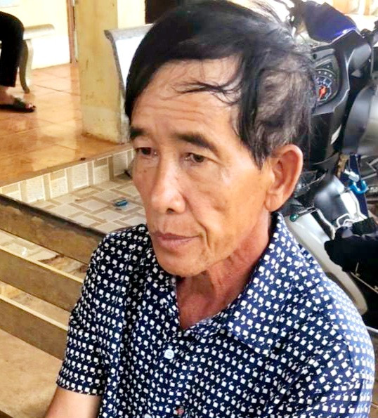 Lâm Văn Chính bị bắt giữ. Ảnh: CTV. Lâm Văn Chính bị bắt giữ. Ảnh: CTV.