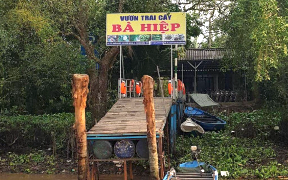 Vườn trái cây Bà Hiệp (huyện Phong Điền, TP. Cần Thơ).