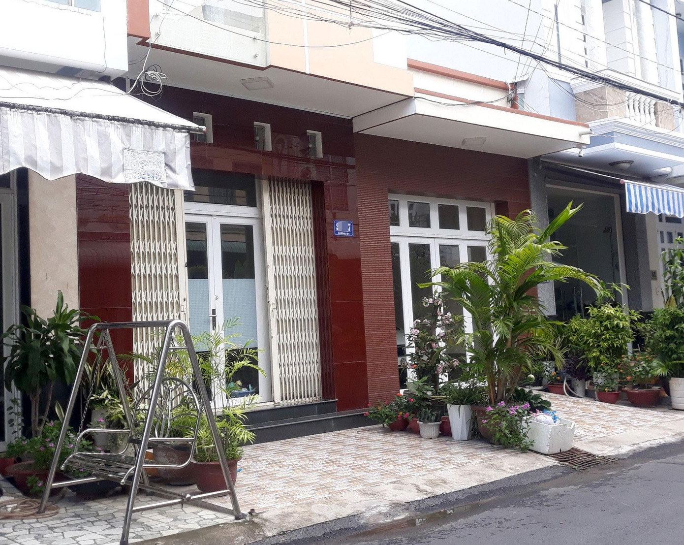 Nơi ở của bị can được khám xét để phục vụ công tác điều tra.