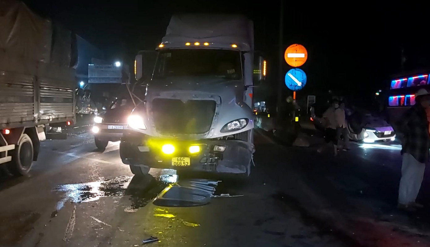 Hiện trường vụ tai nạn. Hiện trường vụ tai nạn.