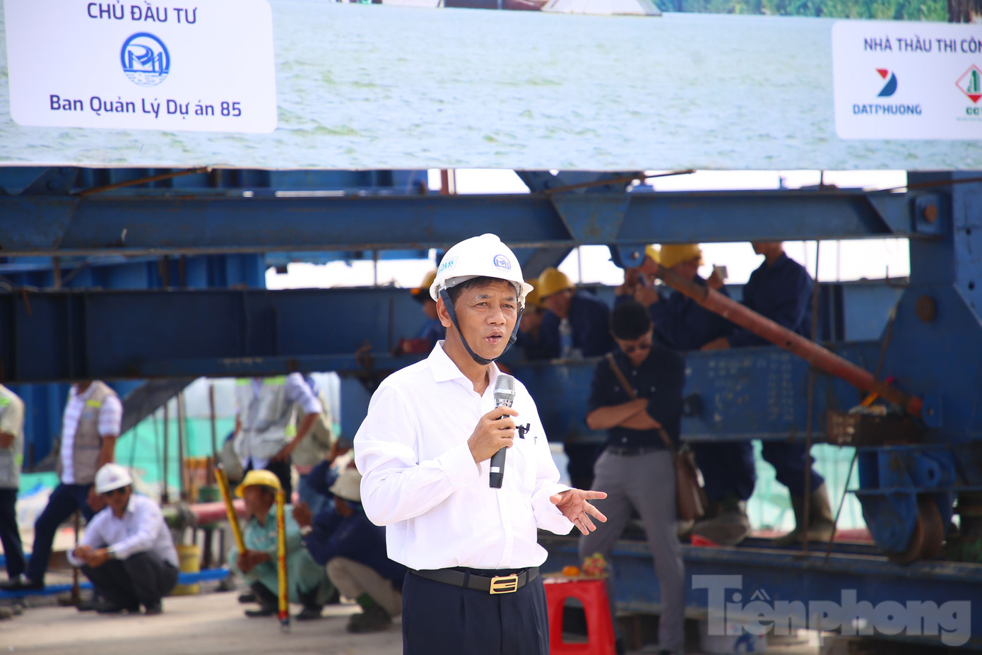 Bí thư Tỉnh uỷ Sóc Trăng Lâm Văn Mẫn phát biểu tại buổi lễ. Bí thư Tỉnh uỷ Sóc Trăng Lâm Văn Mẫn phát biểu tại buổi lễ.