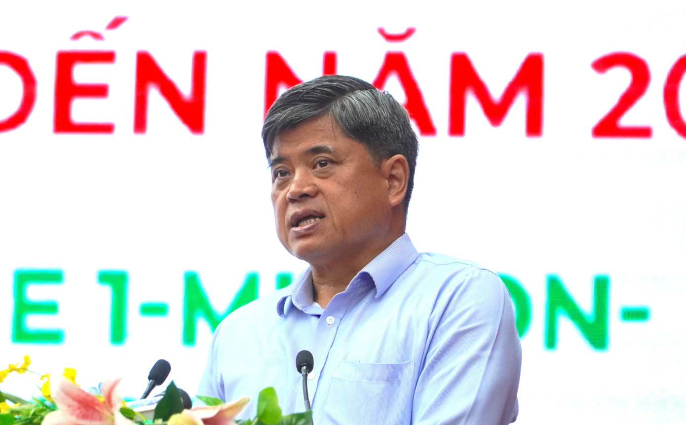 Ông Trần Thanh Nam - Thứ trưởng Bộ NN&amp;PTNT phát biểu tại hội nghị.