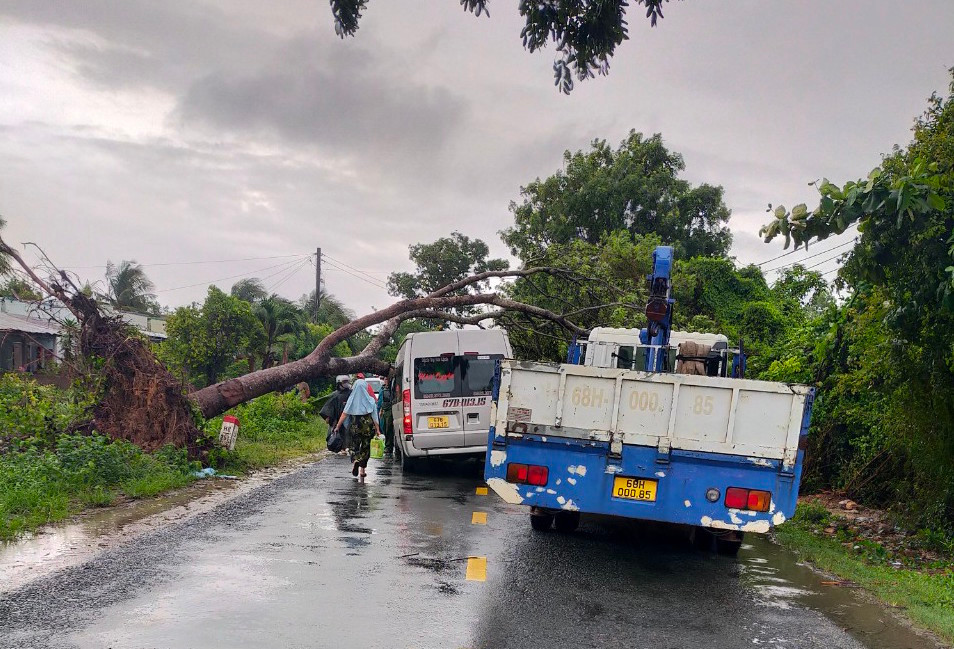 Rất may sự cố không có ai bị thương. Ảnh: PV. Rất may sự cố không có ai bị thương. Ảnh: PV.